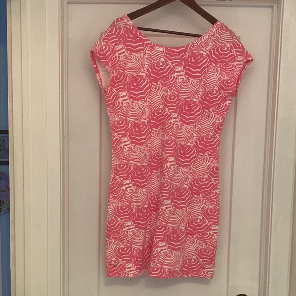 Pink Floral Women's Dress
